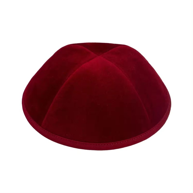 Wholesale Custom Velvet Yarmulkes | Jewish Kippot Judaica Hats